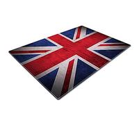 Chopping Board | Glass Chopping Boards for Kitchens | Glass Worktop Savers for Kitchen | Glass Chopping Boards | Small Chopping Board | Red Blue White Union Jack
