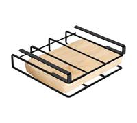 Chopping Board Holder For Under The Shelf - Stainless Steel Kitchen Organizer, Multifunctional Cabinet Rack, Cutting Board Storage, Space Saving Kitchen Tools | For Countertop Drawer Cabinet Door Home