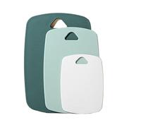 Chopping Board Plastic Cutting Board Set of 3 Different Sizes, Boards for Kitchen Dishwasher Safe Kitchen Tools(B)