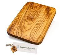 Chopping Board, Rounded Angular from Olive Wood - 35cm