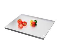 Chopping Board - Stainless Steel Heavy Duty Food Grade Tray Mat | Anti Scratch Cutting Board for Meat Vegetables Cheese Bread Pastry Sushi Butcher Home Cooking Outdoor Camping Use