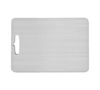 Chopping Board - Stainless Steel, Kitchen Board Double-Sided Design, Durable, Easy to Clean for Preparing and Baking Food, Metal Chopping Board for Meat