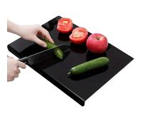 Chopping Board with Lip - Non-Slip Counter Mat, Kitchen Preparation, Durable Cooking Utility, Household Food Protector, Apartment Meal Tool, Practical Cutting Accessory | Festive Indoor Access