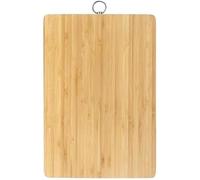 Chopping Board Wooden Cutting Board Bamboo Wood Organic Non-Slip Kitchen Blog Cutting Board Thick Chopping Panel for Carving Meat Cutting Vegetables Cheeses and Bread (34 * 24 * 1.3)