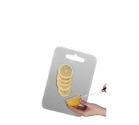 Chopping Boards for Kitchens Titanium Thickened Pure Titanium Chopping Board Antibacterial Anti-Mould Household Double-Sided Stainless Steel Fruit(39 * 28CM,Thickness 1MM)