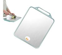 Chopping Boards for the Kitchen, Double-Sided Cutting Mat with Handle, Non-Slip Cutting Mat, for Household, Restaurant, Commerce, Camping, Outdoor, Home, Meat, Bread