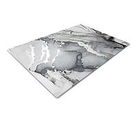 Chopping Boards | Glass Worktop Savers | Worktop Protectors Heat Resistant | Catering Chopping Boards | Chopping Boards Glass | Over The Sink Chopping Board | Large | Grey Silver Black