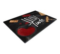 Chopping Boards | Glass Worktop Savers | Worktop Protectors Heat Resistant | Catering Chopping Boards | Chopping Boards Glass | Over The Sink Chopping Board | Large | Wine Time Design 2