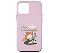 Chopping Is What Makes Me Happy (Funny Statement & Graphic) Case for iPhone 12 mini