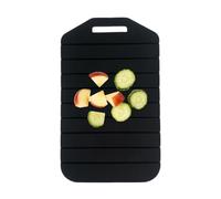 Chopping Mat=- Ilicone Cutting Board 14.2x24.1cm | Flexible Double-Sided Chopping Mat, Non-Slip Foldable Kitchen Mayt For Home, Camping, Restaurant, Dormitory, Counter Use