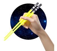 ChopSabers Lightsaber Led Light Up Chopsticks (1 Pair, Yellow)