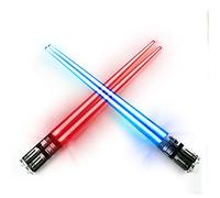 ChopSabers Lightsaber Led Light Up Chopsticks (2 Pair, Red & Blue)