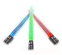 ChopSabers Lightsaber Led Light Up Chopsticks (3 Pairs, Red Green Blue)