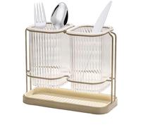 Chopstick Holder for Dishwasher | Cutlery Container - Utensil Drying Rack for Kitchen Counter - for Home Indoor Cooking Sink Cabinets Counter Top Farmhouse Desktop