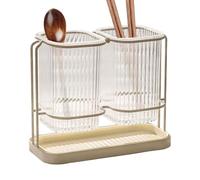 Chopstick Holder,Silverware Organizer - Utensil Drying Rack for Kitchen Counter,for Home Indoor Cooking Sink Cabinets Counter Top Farmhouse Desktop