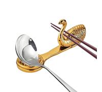 Chopstick Holder | Stainless Steel Organizer | Stainless Swan Chopstick Rest,for Spoon Fork Restaurant Kitchen Wedding Dining Table Decoration