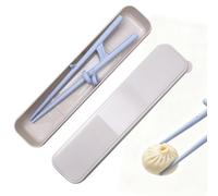 Chopsticks for Beginners | Ergonomic with Finger Rings,Adults Practice Chopsticks - for Preschoolers Boys Seniors Elderly Travel School Nursing Home