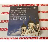 Choral Classics: Rachmaninov, Tchaikovsky, Gretchaninov , Vespers , 5 Cd , New.