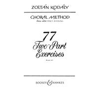 Choral Method: 77 Two-Part Exercises. Vol. 5. children's choir.