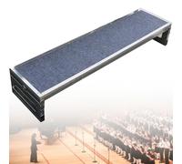 Choral Risers Step, Tiered Seating Platform for Group Performances and Speaking Events