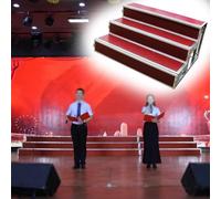Choral Stair Platform for Events 3Level Choir Risers for School & Parties Portable Public Seating & Standing Steps & Easy to Assemble