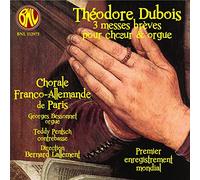Chorale Franco-Allemande de Paris/G.Bessonet - 3 Messes Breves Pour Choeur & Orgue