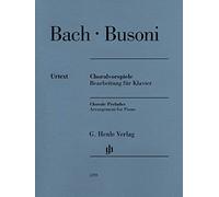 Chorale Preludes (Johann Sebastian Bach): Instrumentation: Piano solo