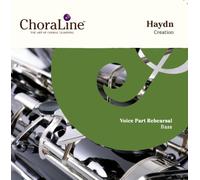 ChoraLine Voice Part Rehearsal Recordings - BASS Voice Part for Haydn Creation Rehearsal CD