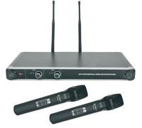 Chord 171.924UK NU20-H Dual UHF Wireless Microphone System, 2 x Handheld