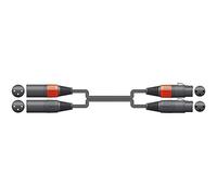 chord 2XF-2XM150 1.5 m 2 x XLRF to 2 x XLRM Lead