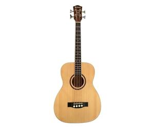 Chord | BOM-40: Electro Acoustic Short Scale Bass with Rich Sound and Compact EQ | Pro Level Playability & Sound Quality | Perfect for Unplugged Performances, Practice, or Travel