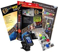 Chord Buddy Worship Edition Guitar Training Device Teaching Aid with Gospel Songbook, Lessons and Tuner