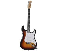 Electric Guitar with Kabukalli Fingerboard 3 Tone Sunburst
