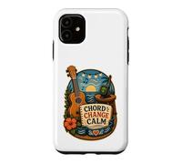 Chord Change Calm Ukulele Case for iPhone 11