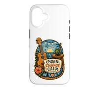 Chord Change Calm Ukulele Case for iPhone 16