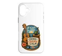 Chord Change Calm Ukulele Case for iPhone 16 Plus
