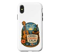Chord Change Calm Ukulele Case for iPhone X/XS