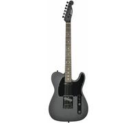Chord Deluxe Electric Guitar with Volume, Tone & 3 Way Lever Switch- Matte Black