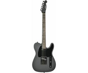Chord Deluxe Electric Guitar with Volume, Tone & 3 Way Lever Switch- Matte Black