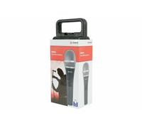 Chord Vocal Microphone DM04 173.855, Ergonomic Dynamic, High-Quality, Black, Case Included