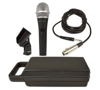 Ergonomic High Quality Dynamic Vocal Microphone Black Includes Hard Plastic Case