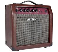 Chord | Electro-Acoustic Amplifier Combo with Built in Chorus Effect & Bluetooth Connectivity | 15W Acoustic Guitar Amplifier