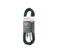 Chord Electronics 190.013UK audio cable 3 m 6.35mm TRS 3.5mm TRS Black