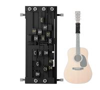 Chord Grip Aid for Guitar, Portable Guitar Fingerboard Helper, Bass Tools for Beginners, Teenagers, Families, Practice Exercise