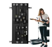Chord Grip Aid for Guitar, Portable Guitar Practice Device - Bass Tools for Beginners Teenagers Families Practice Exercise