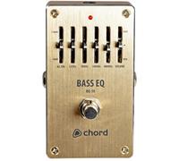 Chord | Guitar Effects Pedal | BQ-50 5-band Bass EQ Pedal: Precision Tone Shaping for Bass Guitarists with Adjustable Frequency Sliders and Durable Design