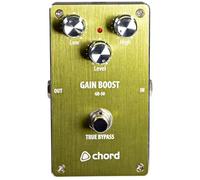 Chord Guitar Effects Pedal GB-50 Gain Boost – 2-Band EQ, Solo Boost, Aluminium Housing