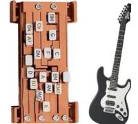 Chord Learning System - 3cm Guitar Aid Chord Tool | Learn Guitar Chords Device | One-Key Chord Assistant | Guitar Learning Aid Tool Portable Teaching for Beginners