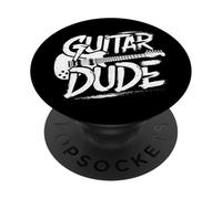 Chord Lover Guitar Dude Phrase PopSockets Adhesive PopGrip