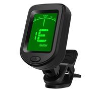 Chord Mate Tuner - Clip Acoustic Reader, Chromatic Display | Guitar Bass Violin Pitch Adjuster, Fast Response System, Small Musical Tool, Stage Calibration Device, Easy Handy for Live Performances